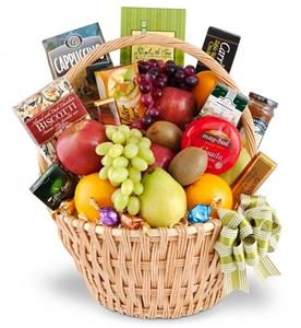 5b. Basket of Fresh Fruit and Goodys