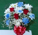 04. Fresh Bouquet of R/W/B Flowers