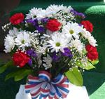 04. Fresh Bouquet of Patriotic Flowers