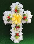 48e. Rosebud Easter Lily Cross