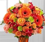 1e.  Fall Mixed Bouquet in Vase