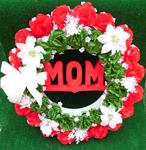 35r.  MOM Silk Christmas Wreath