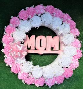 50 f. Mother&#39;s Day Large MOM Wreath